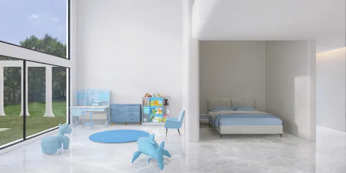Blue Kids Room