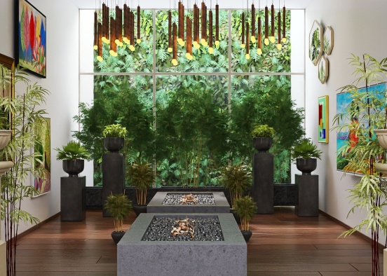 Botanical Exhibition  Design Rendering