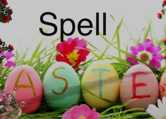 # New Challenge: Spell Easter Renderização de Design