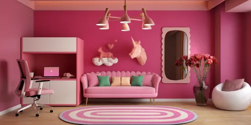 Barbie bedroom