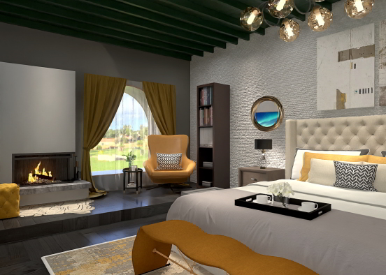 Luxurious Suite  Design Rendering