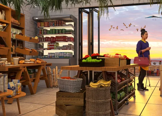 # ✨️ Marsha's Grocers ✨️ Renderização de Design