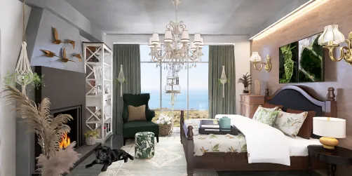 Country bedroom