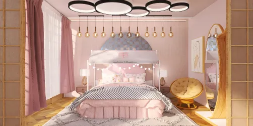 Pink Bedroom 