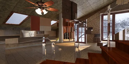 Levitating ruin 