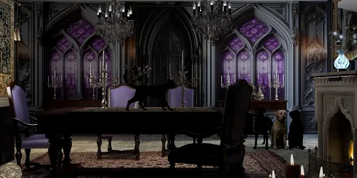 Gothic Dining Room