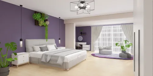 Purple bedroom💟