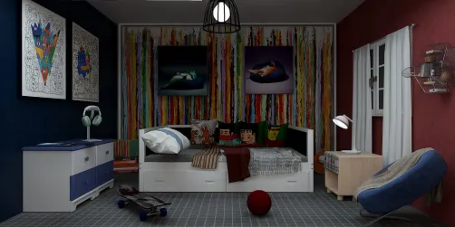 Empty kids room. Day 3 of 30