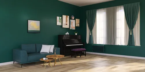 Уютная творческая гостиная