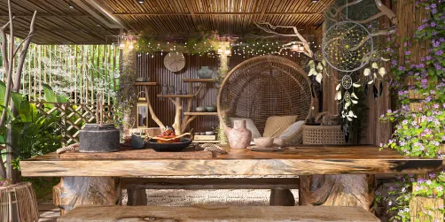 At the porch 🛖🌴🍃