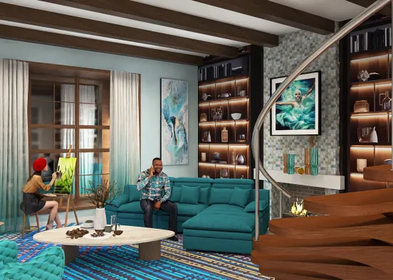# A Room of Whispers Renderização de Design
