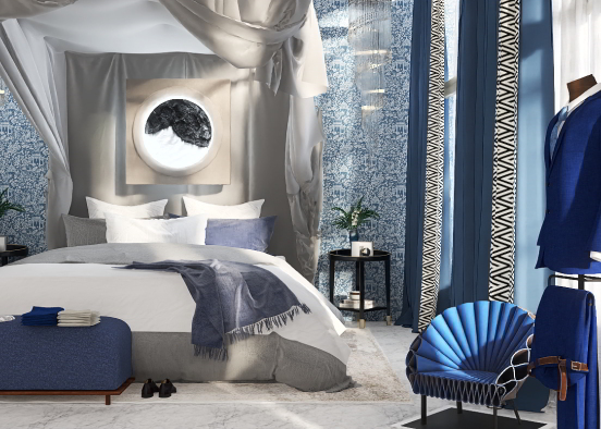 Tile bedroom ❄️ Design Rendering