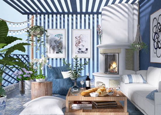 Terrace Above the Clouds Design Rendering