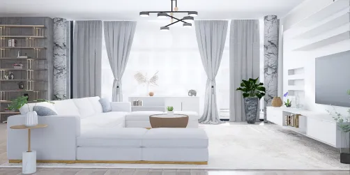 Minimalist Living Room 🩶