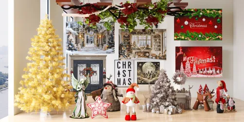 3d Xmas models & 2d Xmas murals Sharing