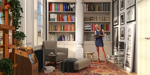 Window Reading Corner 