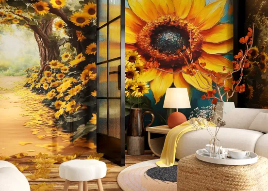 # Sunflower Dream Визуализация дизайна