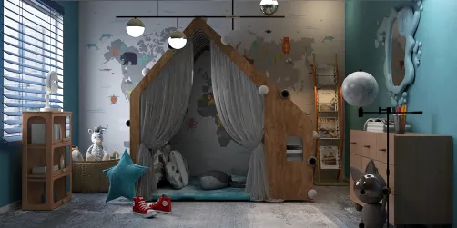 Empty kids room. Day 1 of 30