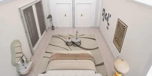 Beige bedroom