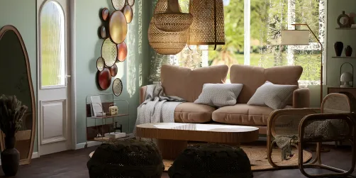 Bohemian Living Room #2