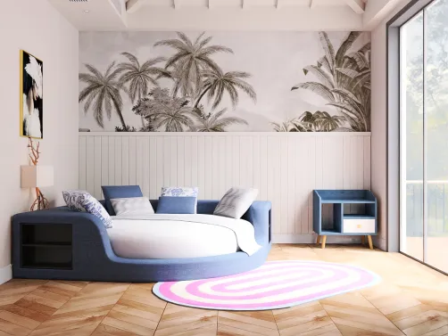 Giant Furry Bed