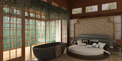 japanese zen  theam room design