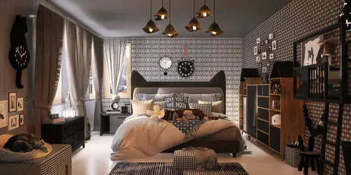 teenage cat lovers room 🐾🐱