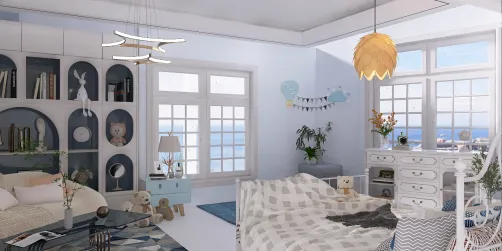 The little bedroom by the sea 