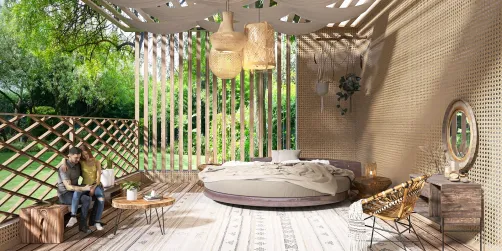 Summer bedroom 
