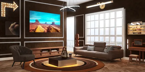 Chocolate Living Space