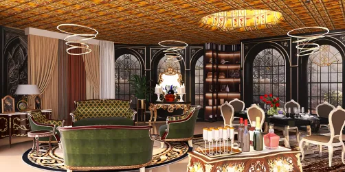 Living and dining room 
