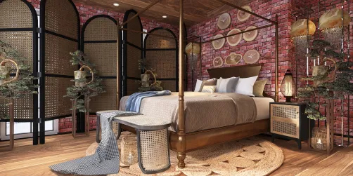 🤎 Rattan Bedroom 🤎