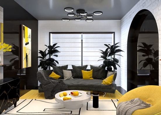 We all love a little black and yellow  Design Rendering