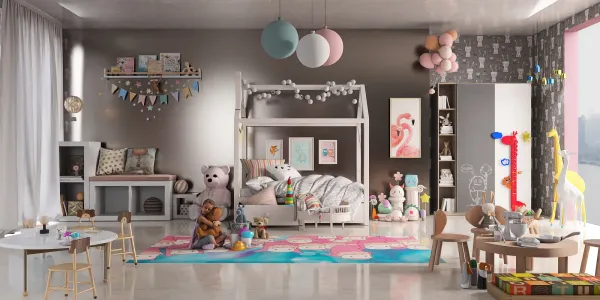 Professional interior design created with Homestyler 3D design software