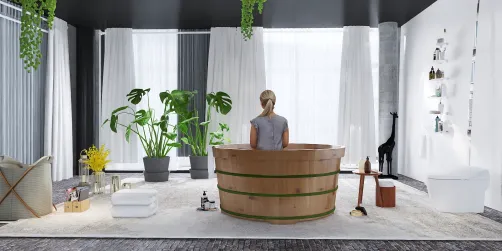 Minimalist bathroom 
