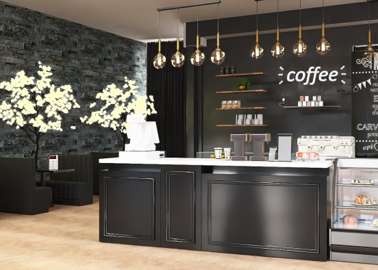 café  Design Rendering