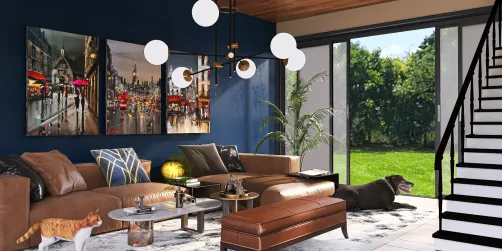 Modern living room 