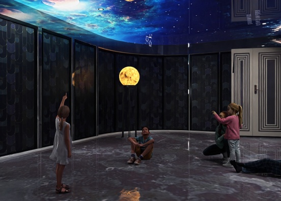 Open Floor Planetarium  Design Rendering