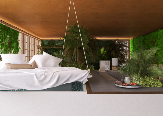Tropical Hotel Design Rendering