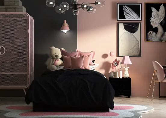 Bedroom. ￼🪄 Design Rendering