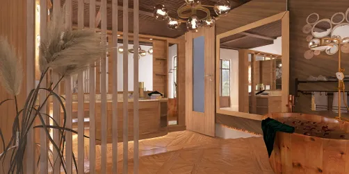bathroom 1(different wood styles) 