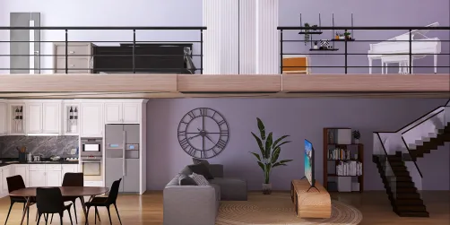 Two floor house