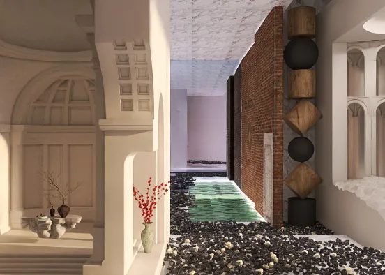 # Antiques Renderização de Design