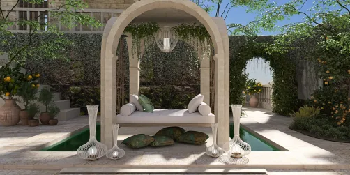 Mediterranean terrace 
