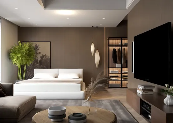 # Kinder BEDROOM  Renderização de Design