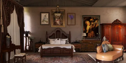Medieval bedroom