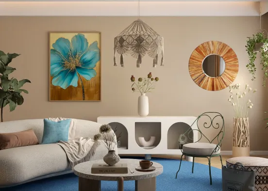 # BoHo Blues Renderização de Design