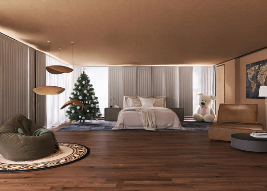 super cozy room Design Rendering