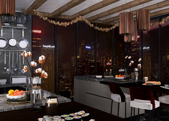 Best Sushi in Town  Design Rendering