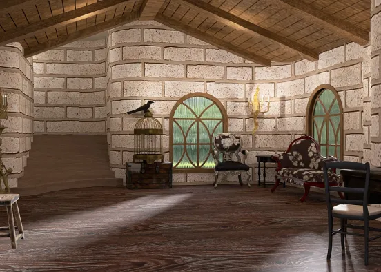 Poe's Chamber  Design Rendering
